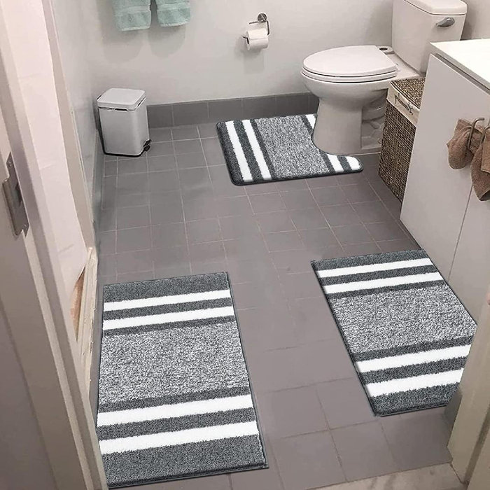 Ebern Designs Donnchadh Bath Rug Set Wayfair